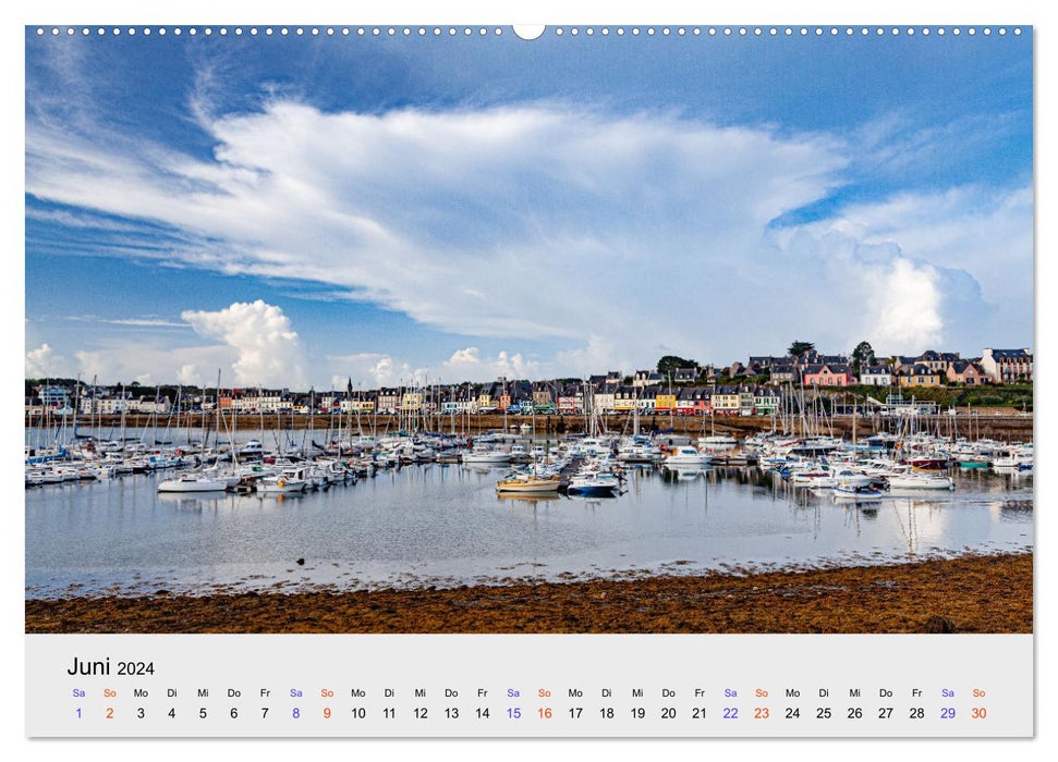 Brittany Fantastic coasts in France's northwest (CALVENDO Premium Wall Calendar 2024) 