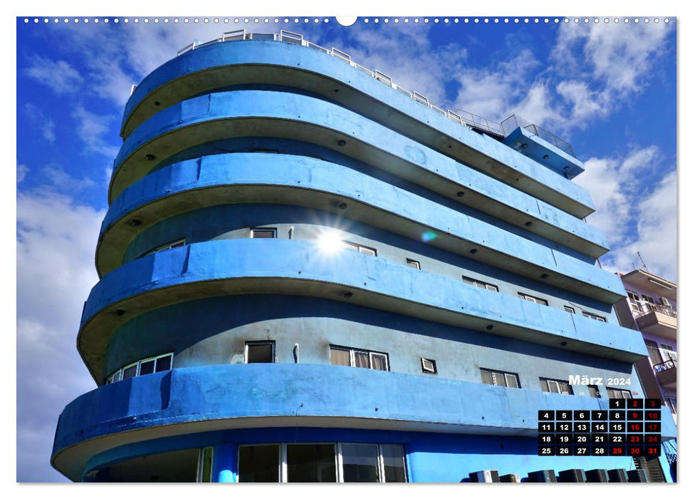 High up in Havana - Cuba's skyscrapers (CALVENDO Premium Wall Calendar 2024) 