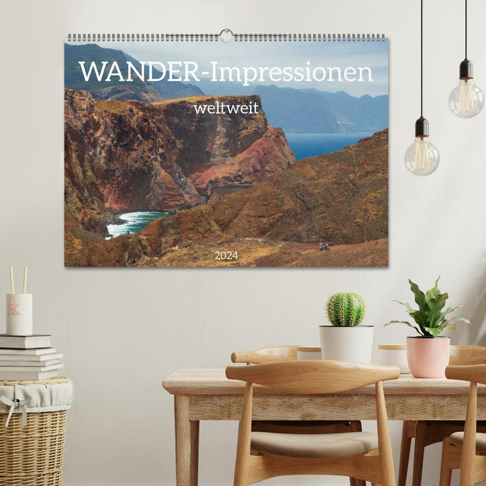 Wander-Impressionen weltweit (CALVENDO Wandkalender 2024)