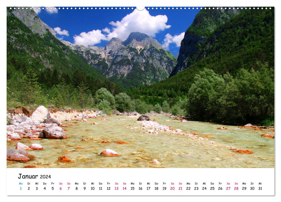 Holiday longings - pictures to dream about (CALVENDO Premium Wall Calendar 2024) 
