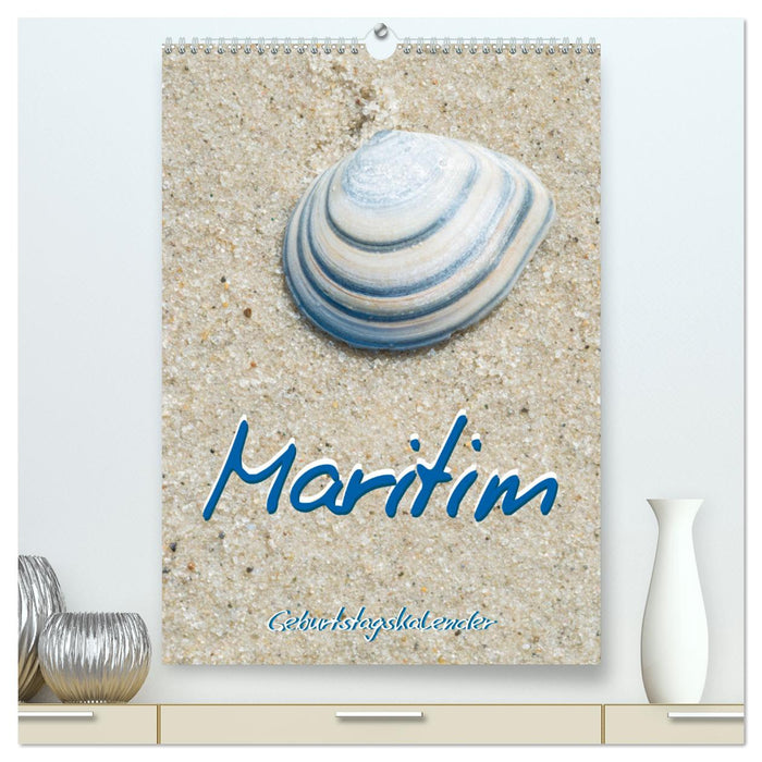 Maritim - Geburtstagskalender (CALVENDO Premium Wandkalender 2024)