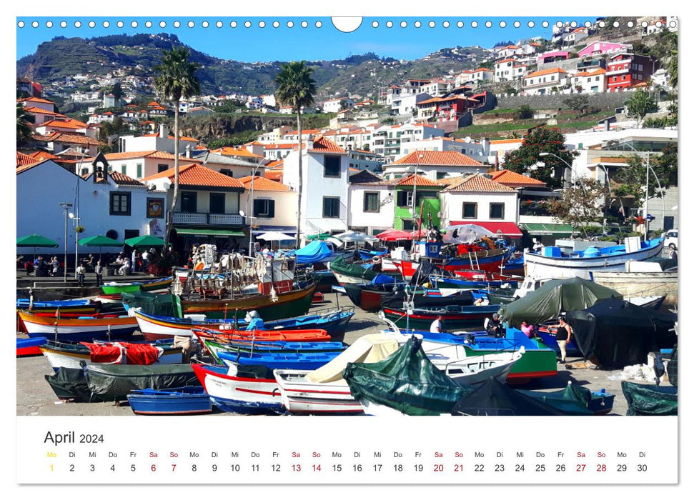 Madeira - Eine wunderschöne Perle im Atlantik (CALVENDO Wandkalender 2024)