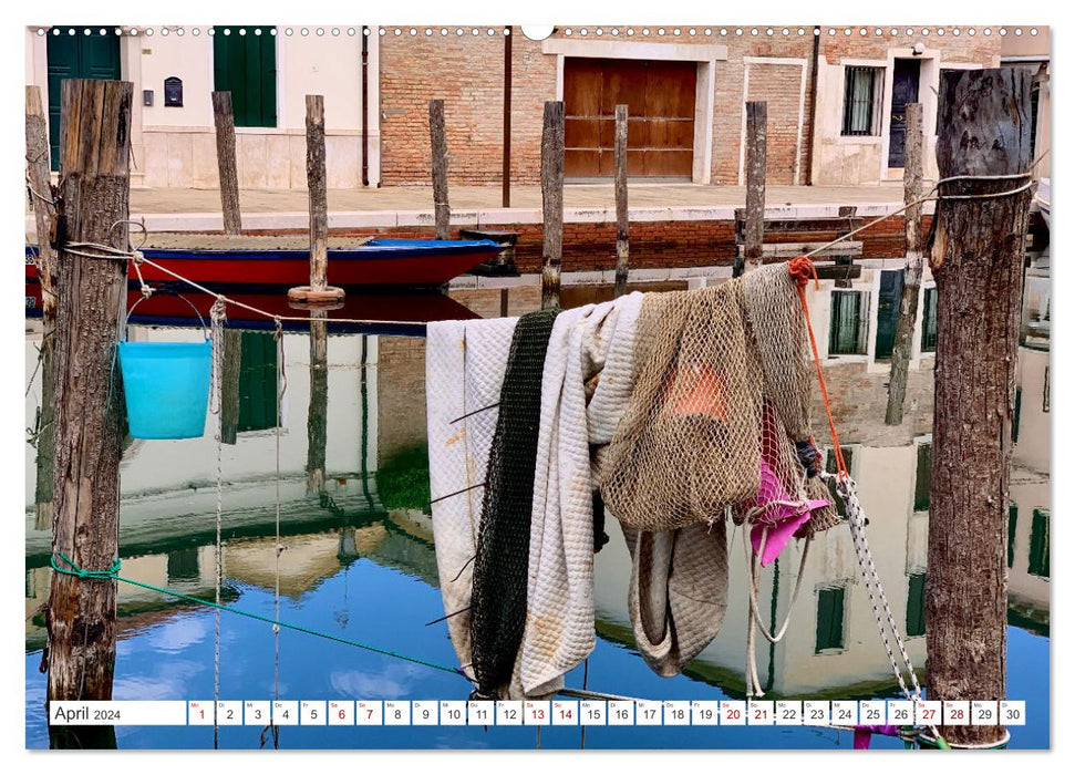 Das Podelta mit Chioggia und Comacchio (CALVENDO Premium Wandkalender 2024)