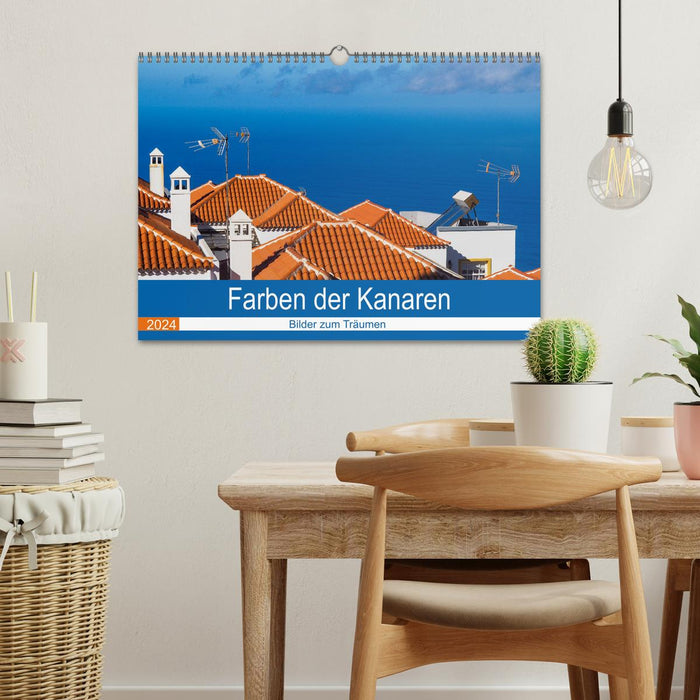 Colors of the Canary Islands (CALVENDO wall calendar 2024) 