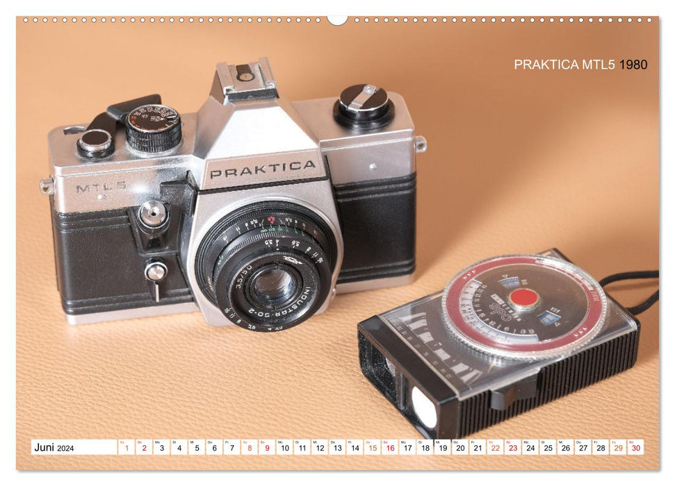 SLR cameras from the 1950s-1980s (CALVENDO wall calendar 2024) 