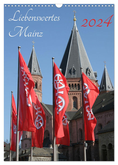 Liebenswertes Mainz (CALVENDO Wandkalender 2024)
