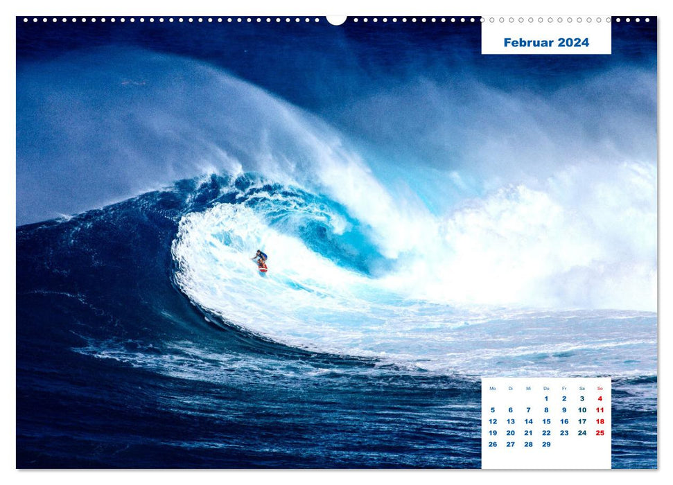 Wassersport ist Lifestyle. Windsurfen und Co. (CALVENDO Premium Wandkalender 2024)
