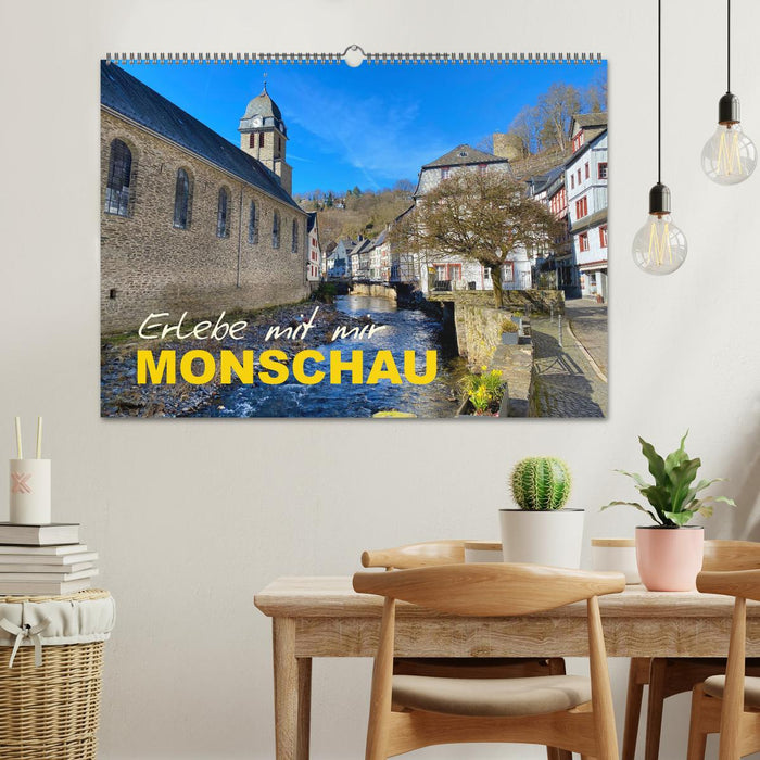 Découvrez Monschau avec moi (calendrier mural CALVENDO 2024) 