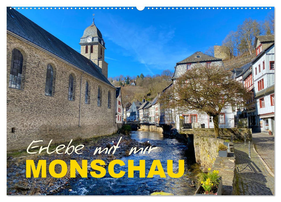 Découvrez Monschau avec moi (calendrier mural CALVENDO 2024) 