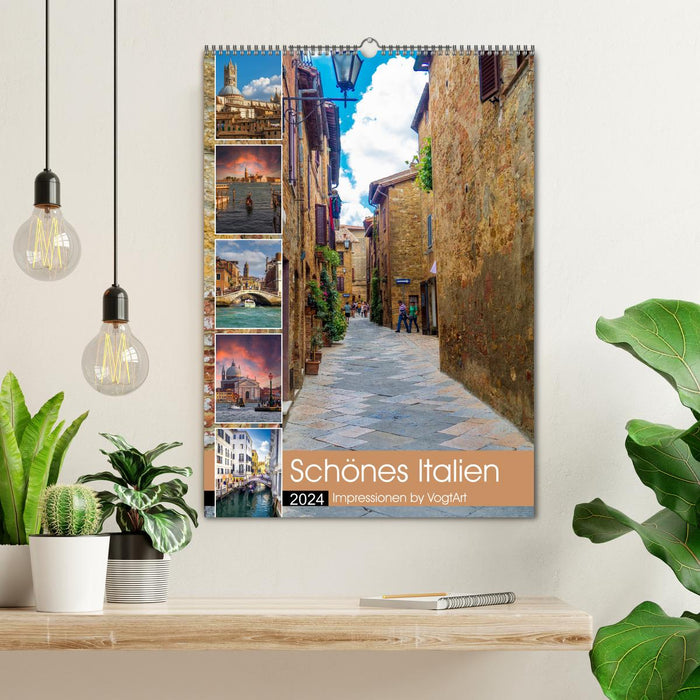 Schönes Italien. Impressionen by VogtArt (CALVENDO Wandkalender 2024)