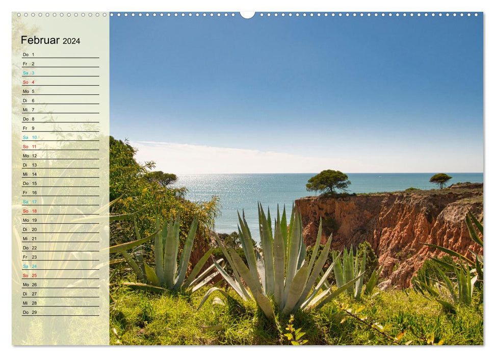Die Küste der Algarve (CALVENDO Premium Wandkalender 2024)