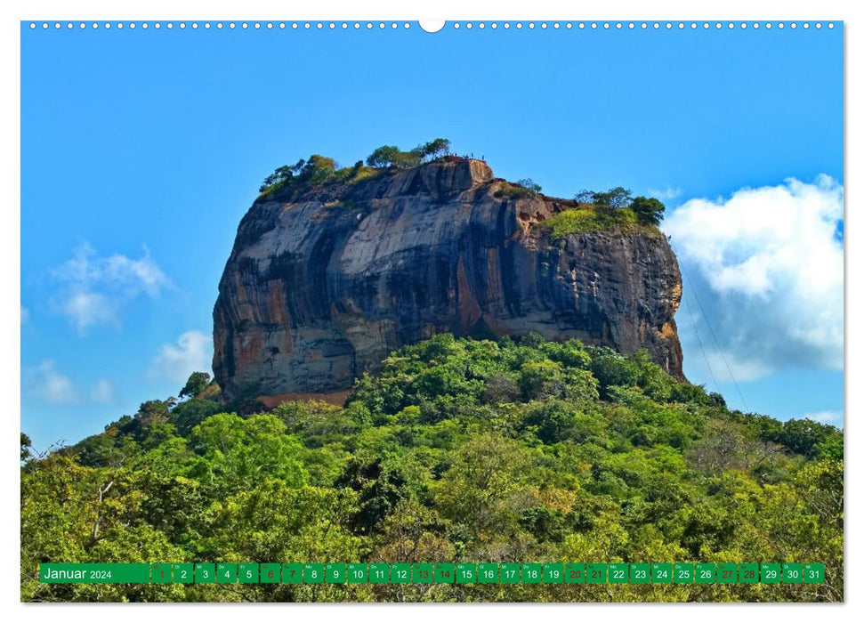Sri Lanka, Grüne Berge - unberührte Natur (CALVENDO Wandkalender 2024)