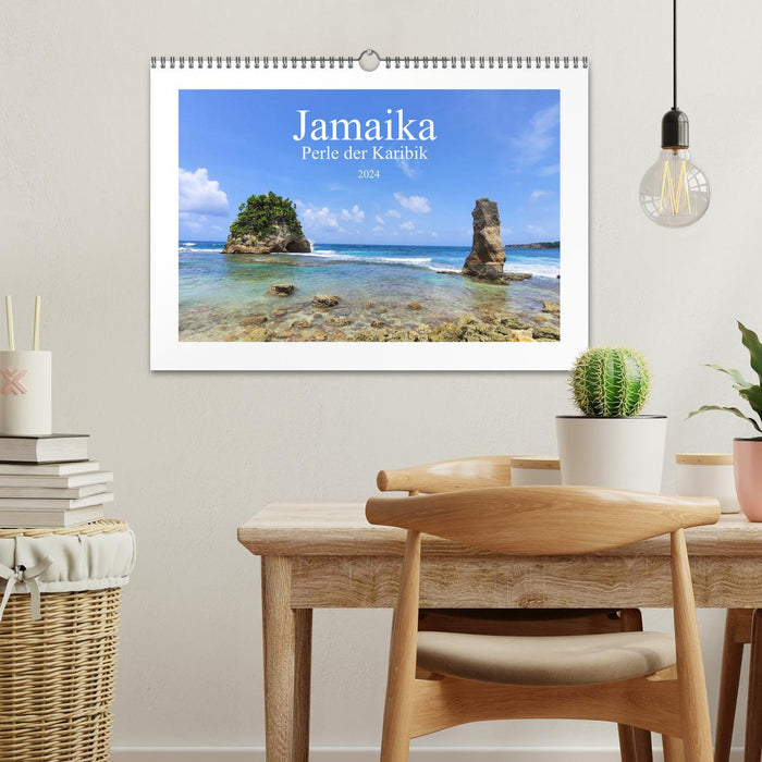 Jamaika - Perle der Karibik 2024 (CALVENDO Wandkalender 2024)