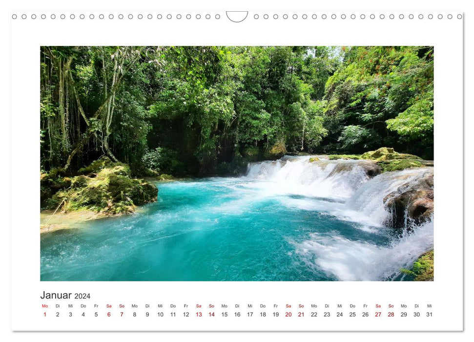 Jamaika - Perle der Karibik 2024 (CALVENDO Wandkalender 2024)