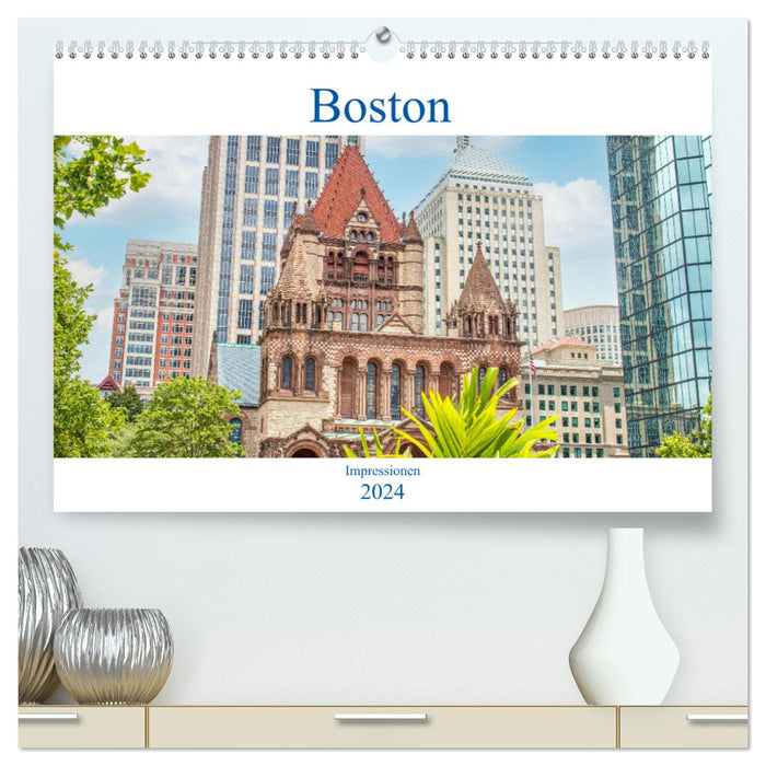 Boston - Impressionen (CALVENDO Premium Wandkalender 2024)