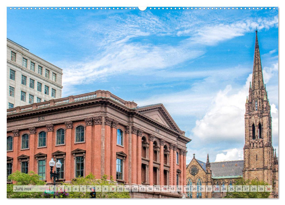 Boston - Impressionen (CALVENDO Premium Wandkalender 2024)