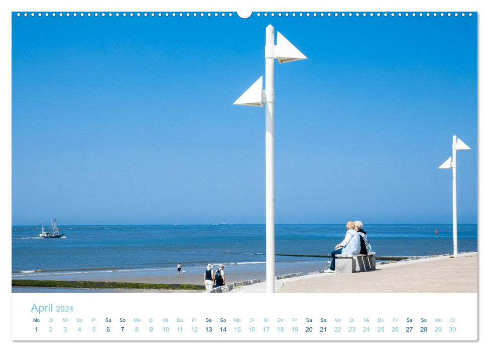Sommer auf Norderney (CALVENDO Wandkalender 2024)