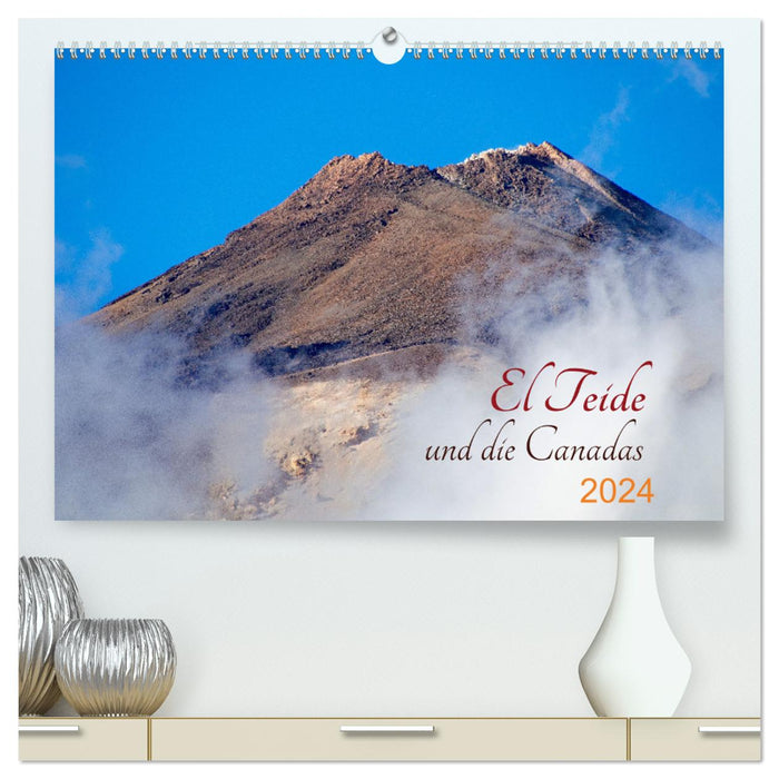 El Teide et les Canadas (Calendrier mural CALVENDO Premium 2024) 