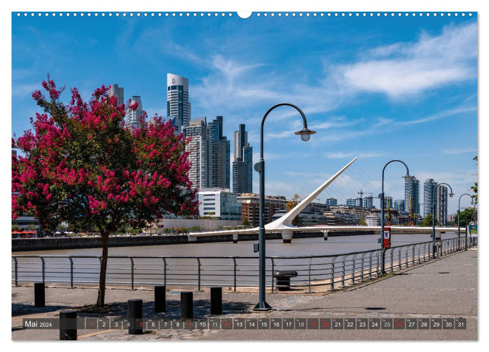 Metropolen am Rio de la Plata (CALVENDO Premium Wandkalender 2024)