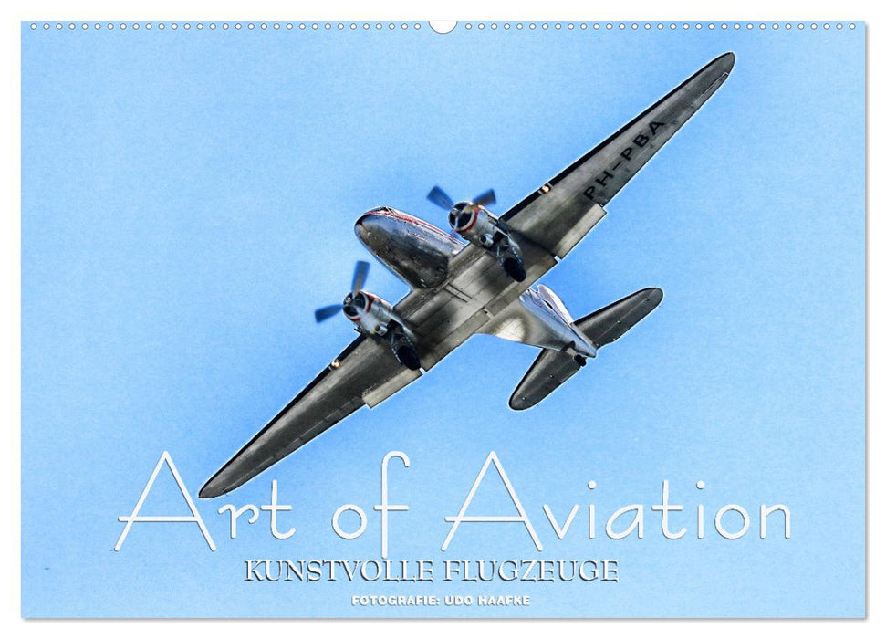 Art of Aviation - Kunstvolle Flugzeuge (CALVENDO Wandkalender 2024)