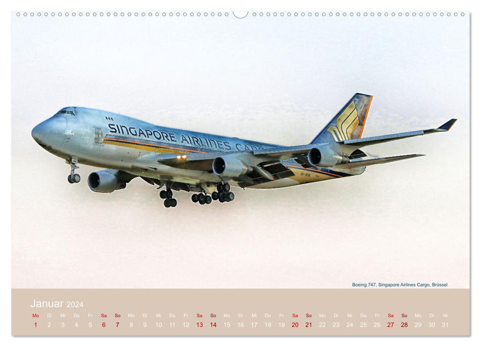 Art of Aviation - Kunstvolle Flugzeuge (CALVENDO Wandkalender 2024)