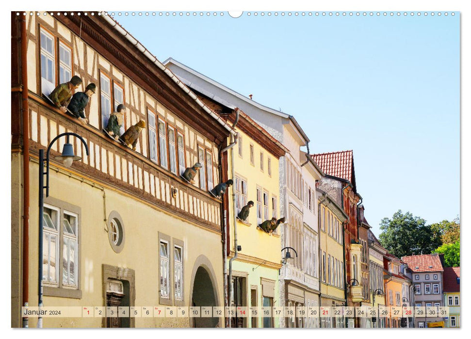 Thuringe enchanteresse (Calendrier mural CALVENDO Premium 2024) 