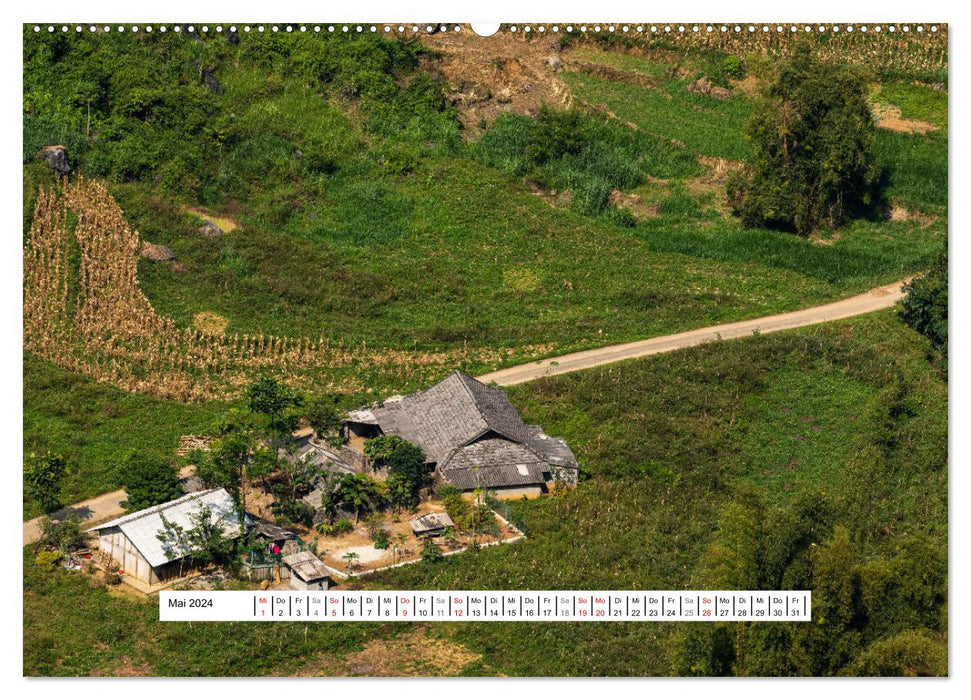 Der Ha Giang Loop in Vietnam (CALVENDO Wandkalender 2024)
