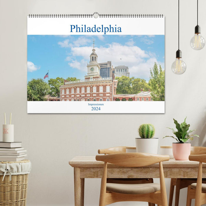 Philadelphia - Impressionen (CALVENDO Wandkalender 2024)