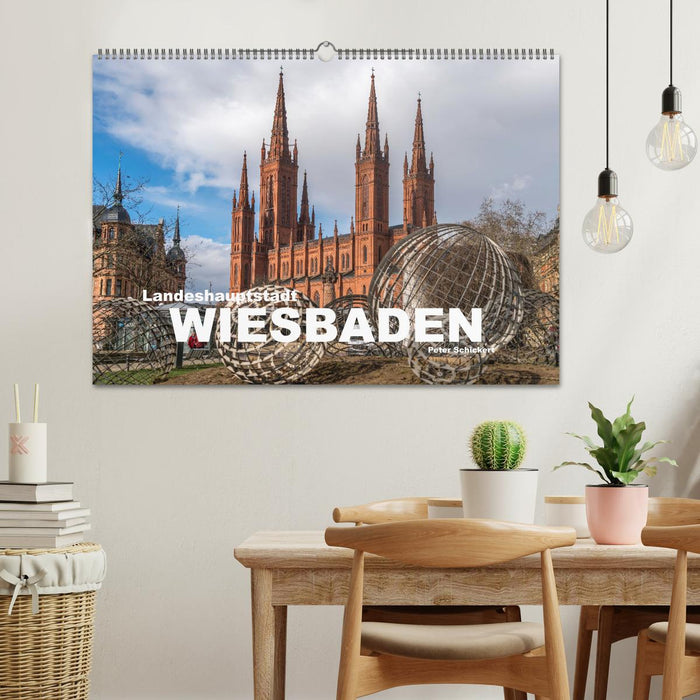 Landeshauptstadt Wiesbaden (CALVENDO Wandkalender 2024)