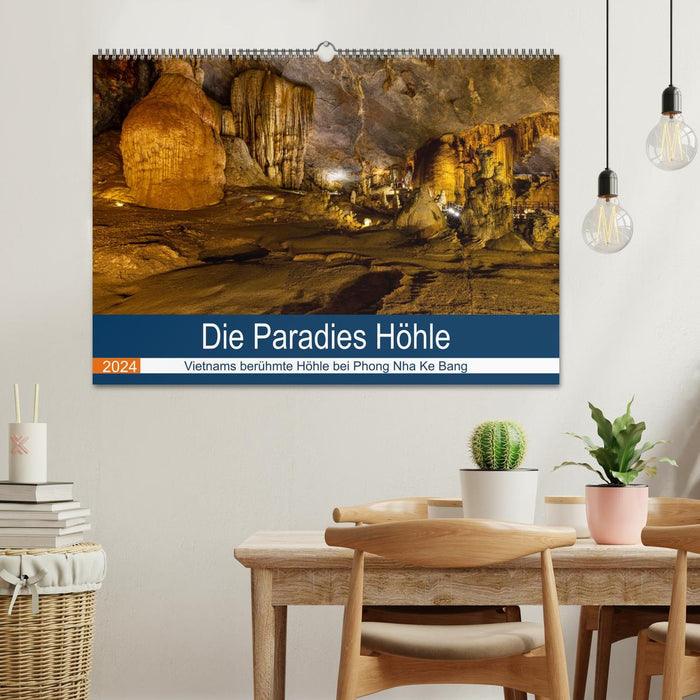 La Grotte du Paradis (Calendrier mural CALVENDO 2024) 