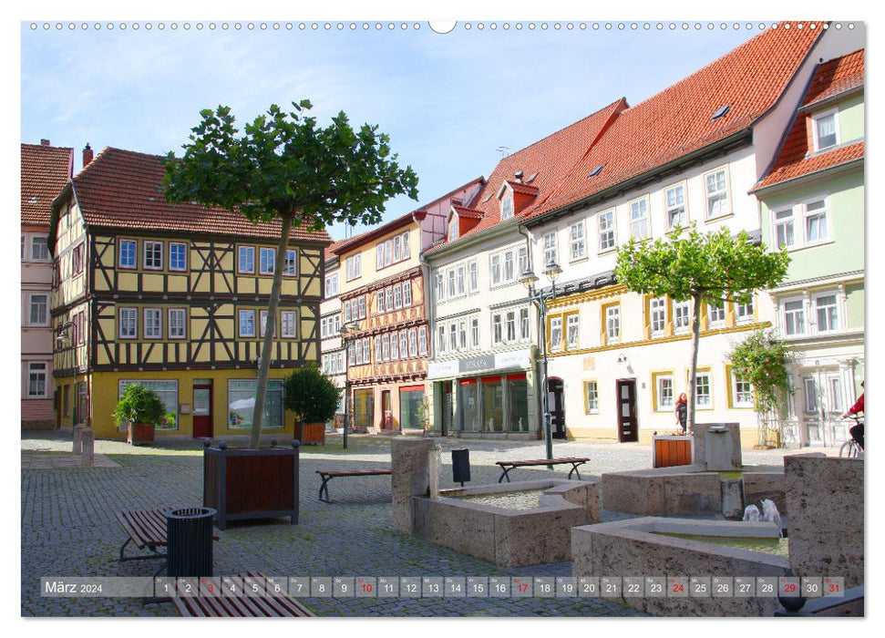 Bad Langensalza - Eine Perle Thüringens (CALVENDO Premium Wandkalender 2024)