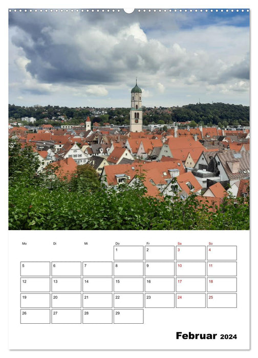 Salutations de Biberach (Calendrier mural CALVENDO 2024) 