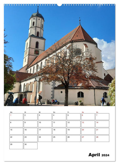 Salutations de Biberach (Calendrier mural CALVENDO 2024) 