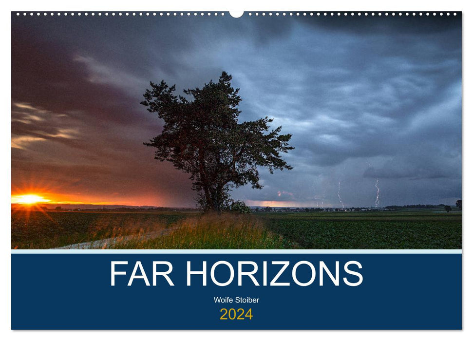 Horizons lointains (calendrier mural CALVENDO 2024) 