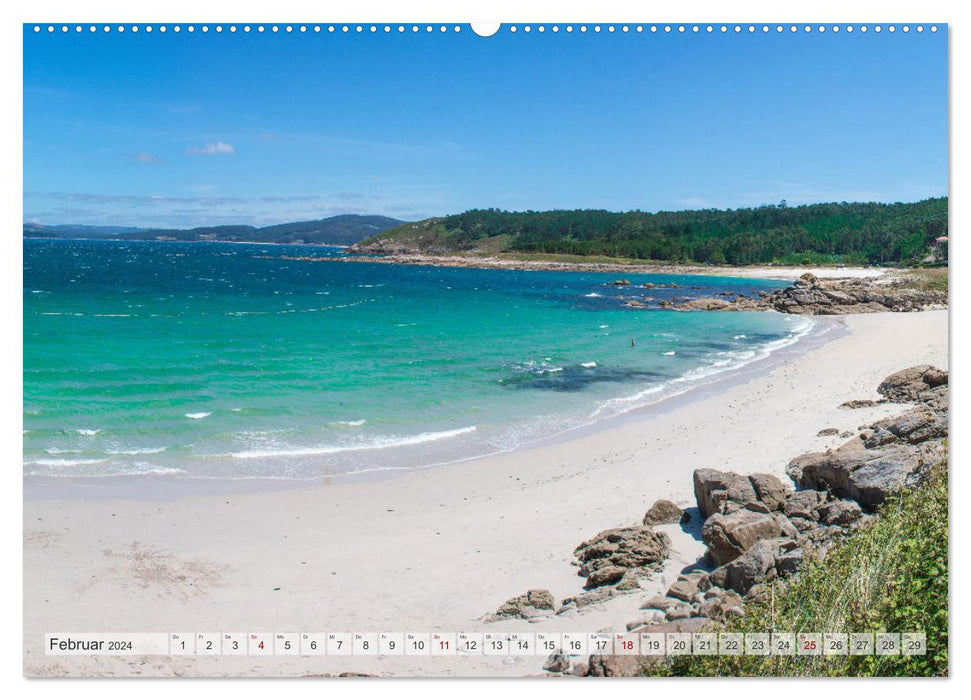 Nordspanien - Wundervolle Provinz Galicien (CALVENDO Premium Wandkalender 2024)