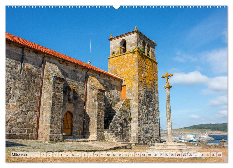 Nordspanien - Wundervolle Provinz Galicien (CALVENDO Premium Wandkalender 2024)