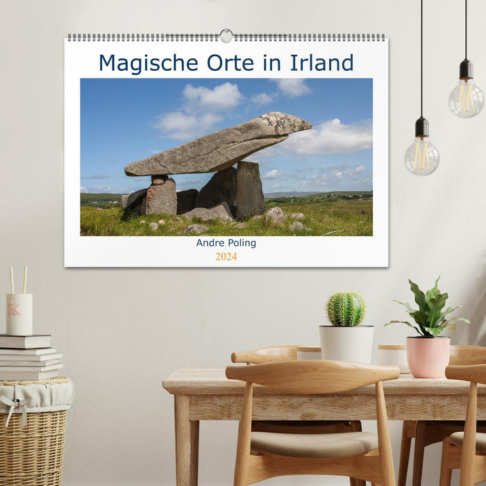 Magische Orte in Irland (CALVENDO Wandkalender 2024)