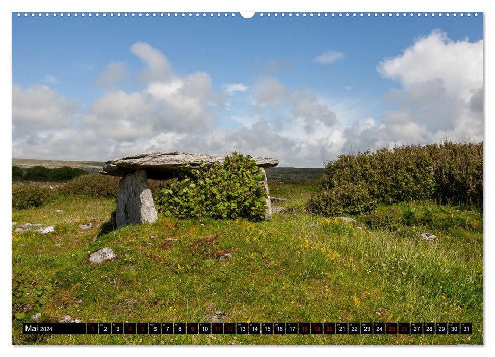 Lieux magiques en Irlande (Calendrier mural CALVENDO 2024) 