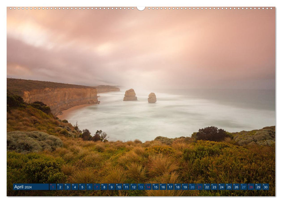 La beauté de l'Australie (Calendrier mural CALVENDO 2024) 