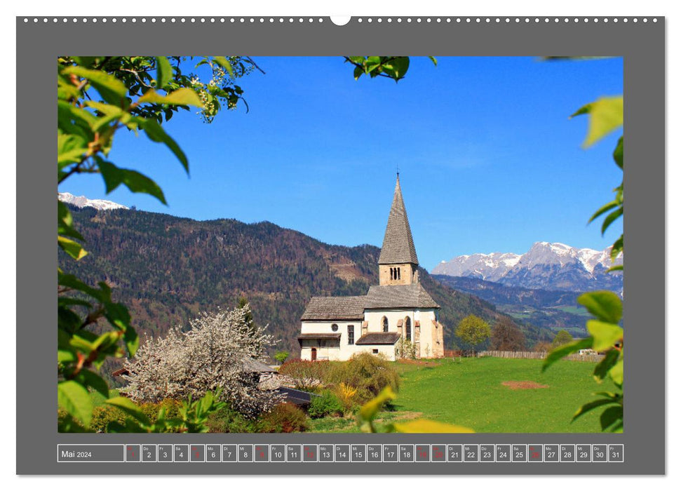 Bischofshofen im schönen Salzburger Land (CALVENDO Wandkalender 2024)