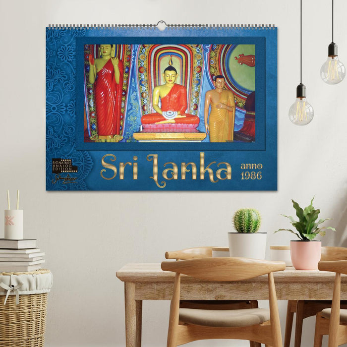 Sri Lanka anno 1986 (CALVENDO Wandkalender 2024)