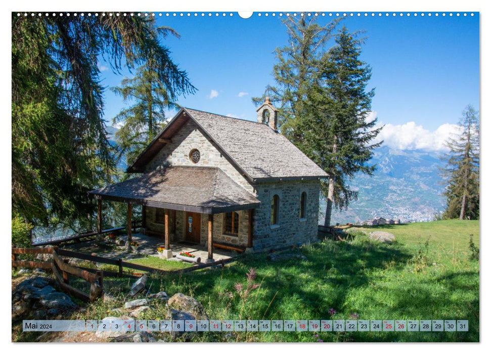 Kulturerbe von Nendaz (CALVENDO Wandkalender 2024)