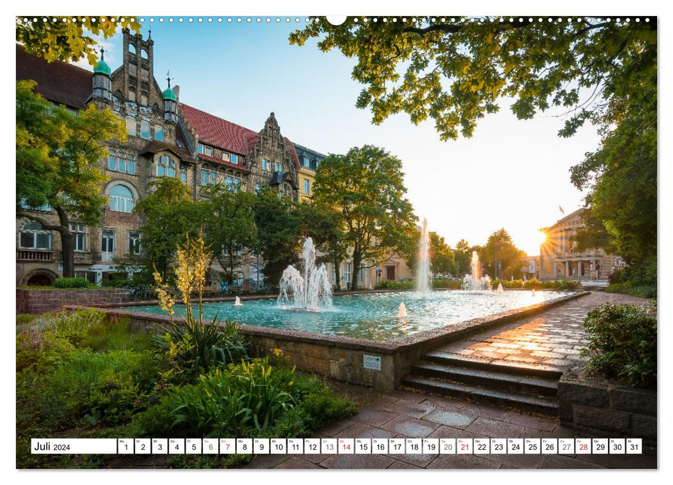 Halle-Saale - Die schönsten Ansichten (CALVENDO Premium Wandkalender 2024)