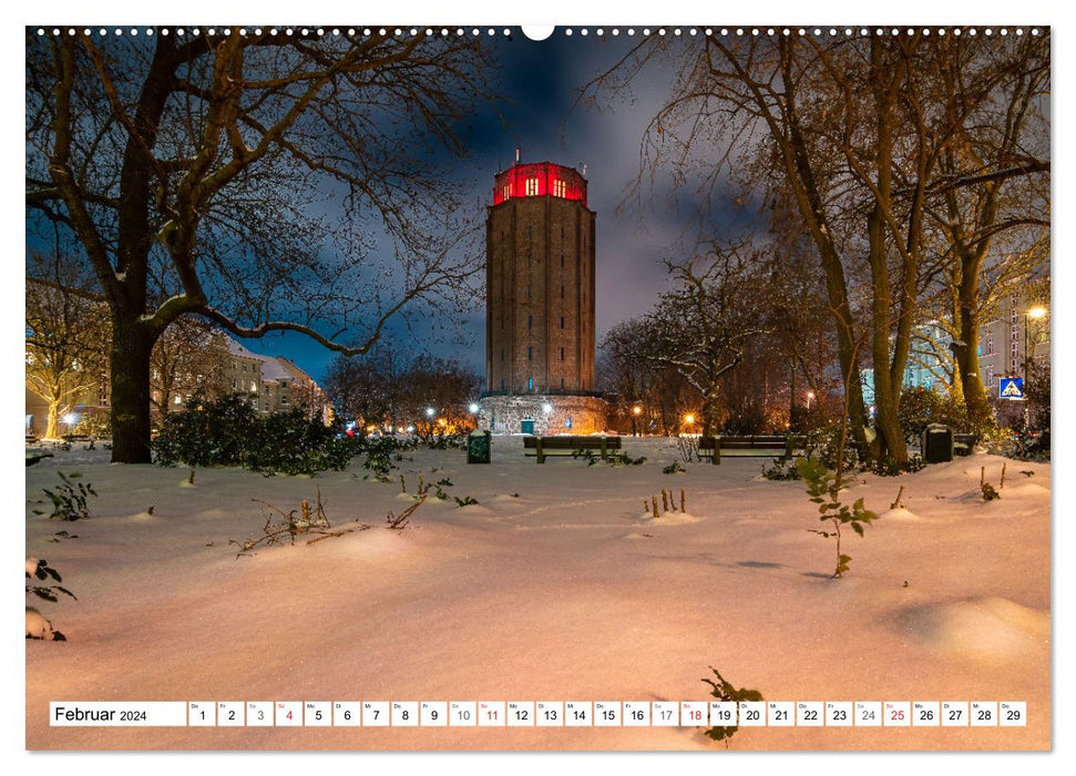 Halle-Saale - Les plus belles vues (Calendrier mural CALVENDO 2024) 