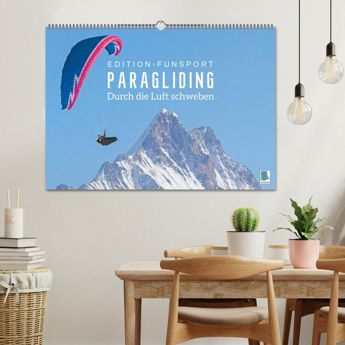 Edition Funsport: Paragliding – Durch die Luft schweben (CALVENDO Wandkalender 2024)