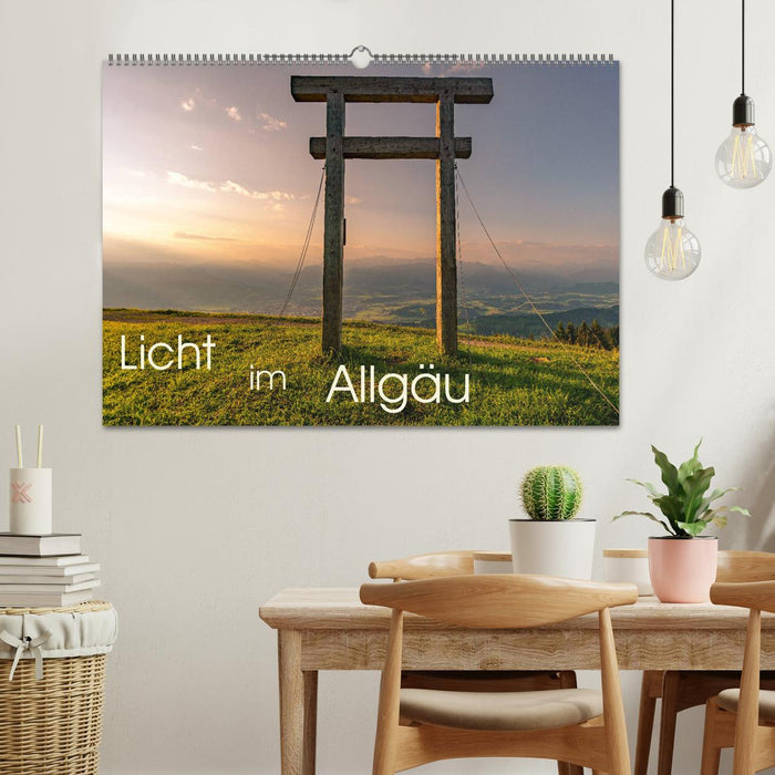 Licht im Allgäu - Traumhafte Landschaften (CALVENDO Wandkalender 2024)