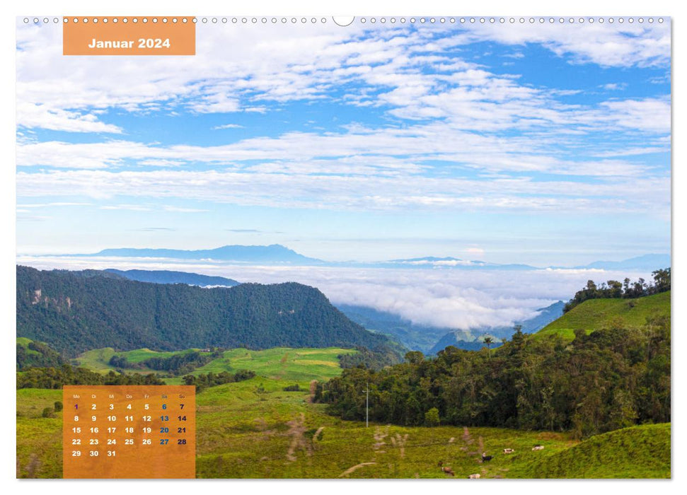 Im Nationalpark Los Nevados (CALVENDO Premium Wandkalender 2024)