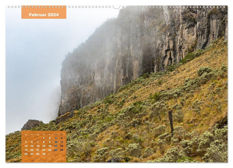 Im Nationalpark Los Nevados (CALVENDO Premium Wandkalender 2024)