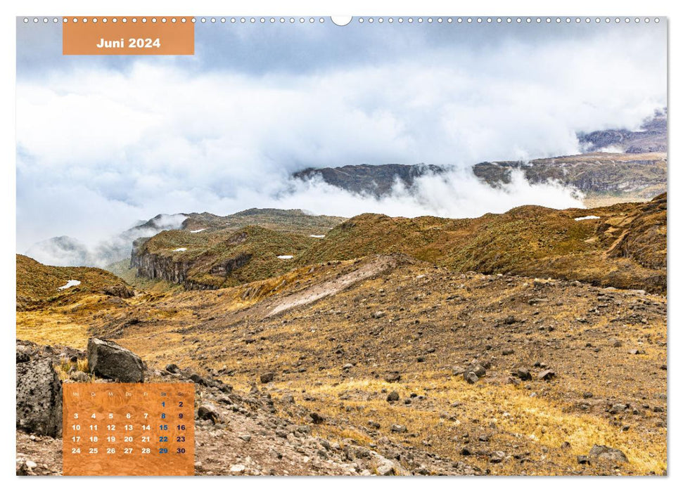 Im Nationalpark Los Nevados (CALVENDO Premium Wandkalender 2024)