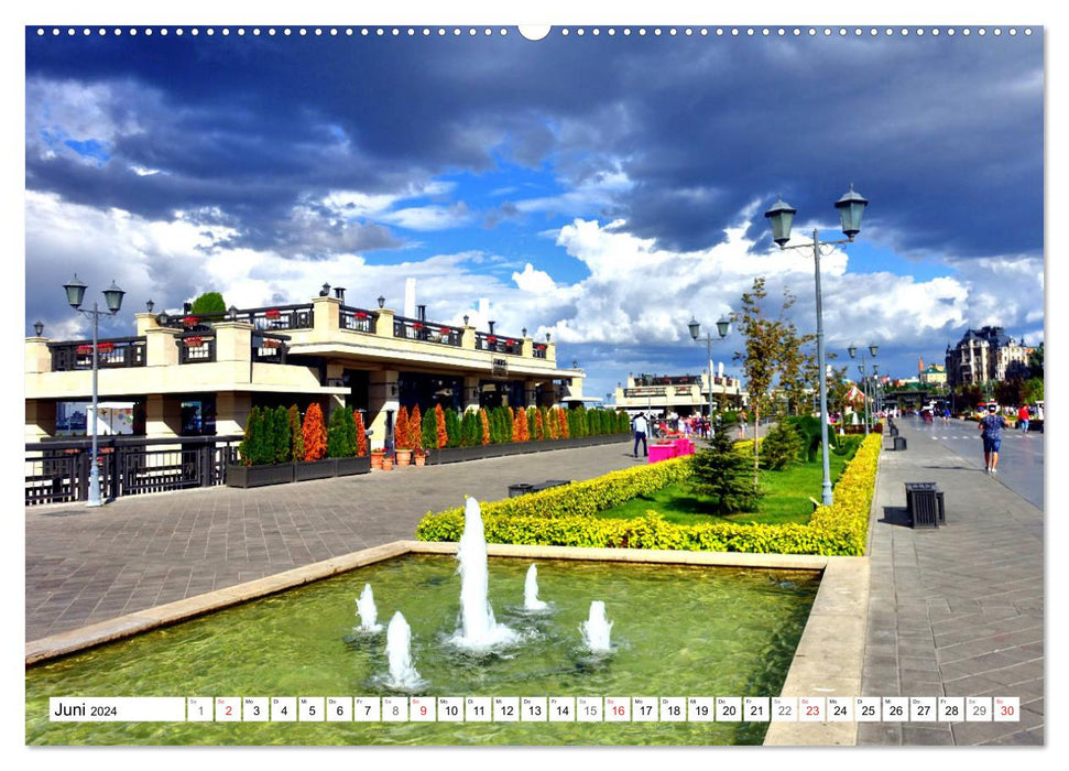 Kasaner Kaleidoskop - Tatarstans prachtvolle Hauptstadt (CALVENDO Premium Wandkalender 2024)